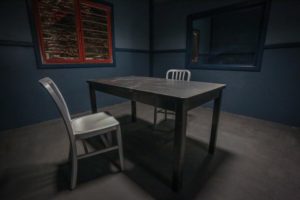 40,014 Interrogation Room, Jail, Police Station Los Angeles