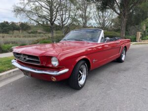 #76,025 Classic 1964 Convertible Mustang