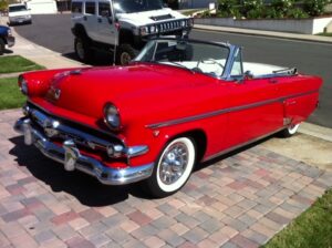 #76,096 Classic 1954 Ford Sunliner Convertible