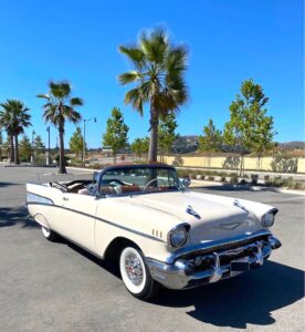 #76,132 Classic 1957 Chevrolet Convertible