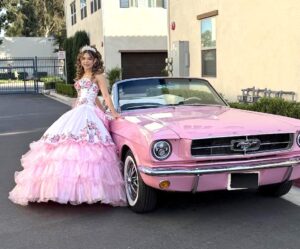 #76,169 Classic 1965 Barbie Pink Convertible Mustang Automatic