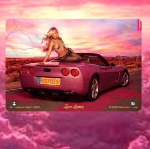 #76,058 Barbie Pink Corvette