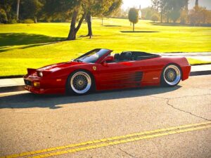 #76,203 Ferrari 348 Spider